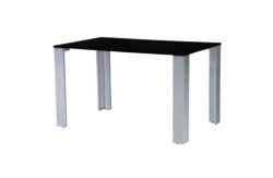 Scully Glass Dining Table - Black
